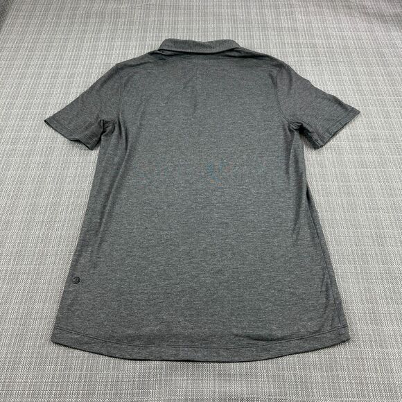 Lululemon Evolution Polo Shirt Mens XS‎ Grey Pullover Golf Casual Comfort - Picture 3 of 7